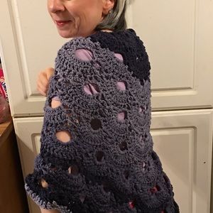 The Virus Shawl-Handmade crochet